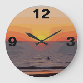 RELOJ REDONDO GRANDE SUNRISE-SUN