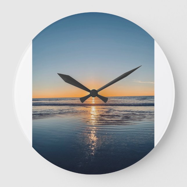 Reloj Redondo Grande Sunset (Anverso)