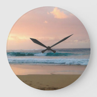 Reloj Redondo Grande Sunset Beach y el océano