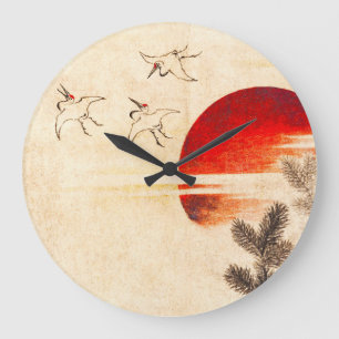 Reloj Redondo Grande Sunset Japan