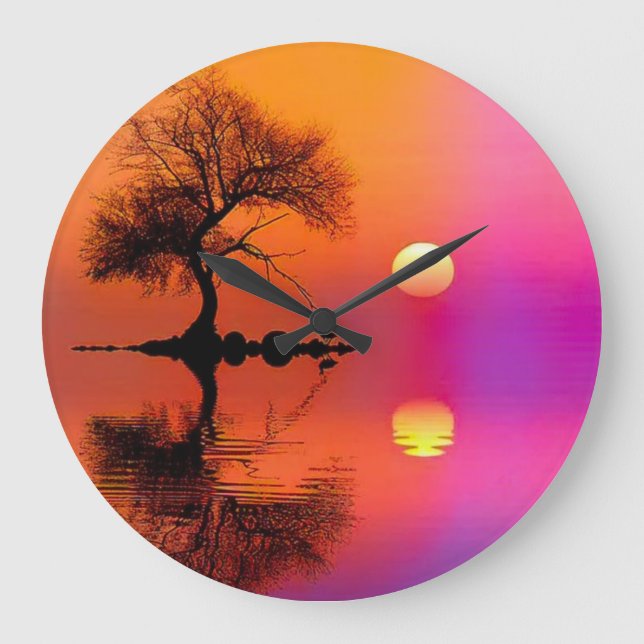 RELOJ REDONDO GRANDE SUNSHINE (Anverso)