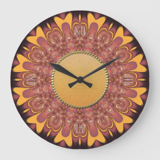 Reloj Redondo Grande Sunshine Earth Love Wall Clock