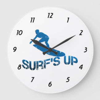 Reloj Redondo Grande Surf's Up