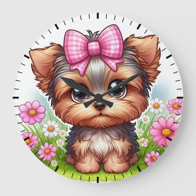 Reloj Redondo Grande Surtido de Yorkshire (Anverso)