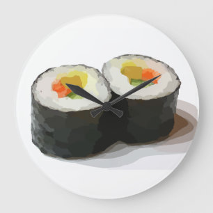 RELOJ REDONDO GRANDE SUSHI WALL CLOCKS