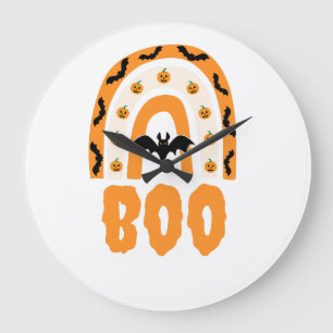 Reloj Redondo Grande Susto de Halloween