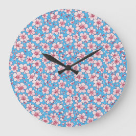 Reloj Redondo Grande Susurros de Wildwood