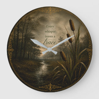 Reloj Redondo Grande Susurros en Hollow Creek - Juliet Thorne 