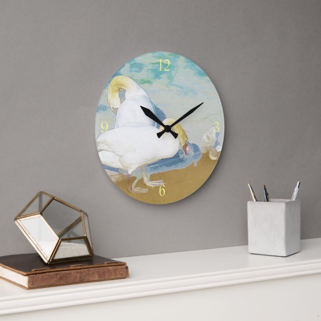 RELOJ REDONDO GRANDE SWANS (Oficina)