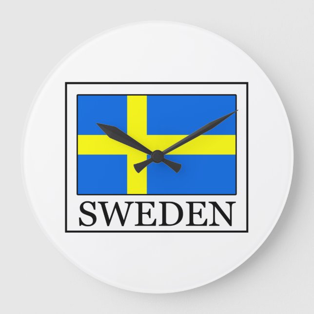 Reloj Redondo Grande Sweden (Anverso)