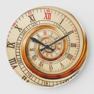 Reloj Redondo Grande Swirl