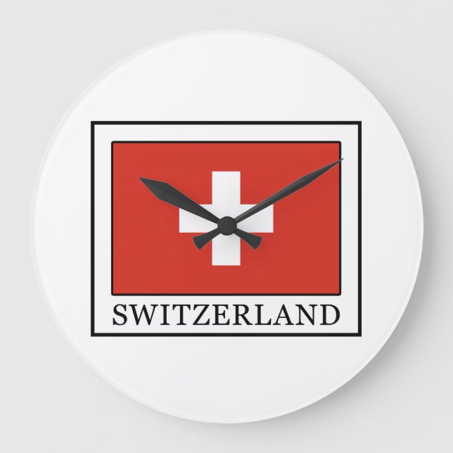 Reloj Redondo Grande Switzerland (Anverso)