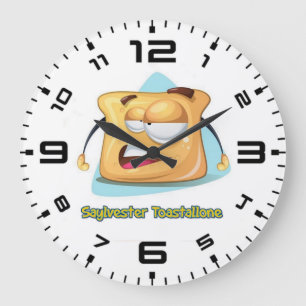 Reloj Redondo Grande Sylvester Toastallone