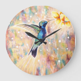 Reloj Redondo Grande Symphony of The Hummingbird Clock