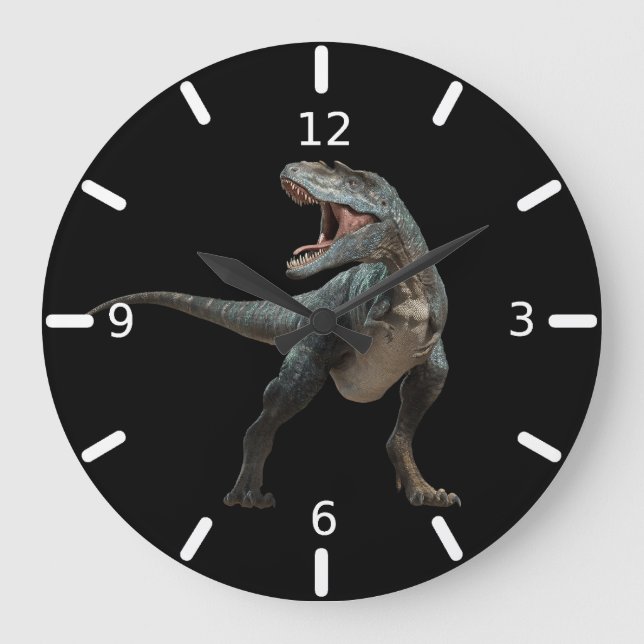 Reloj Redondo Grande T.Rex (Anverso)