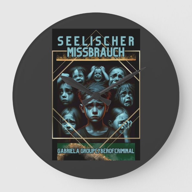 Reloj Redondo Grande T-Shirt (Anverso)