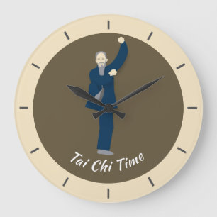 Reloj Redondo Grande Tai Chi