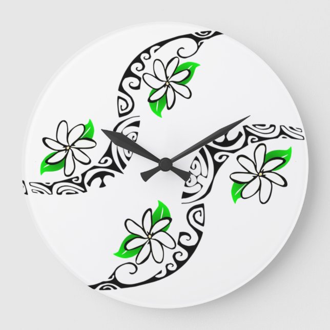 RELOJ REDONDO GRANDE TAITIARE (Anverso)