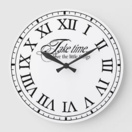 Reloj Redondo Grande Take Time Classic Retro