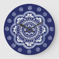Talavera azul y blanca cinco
