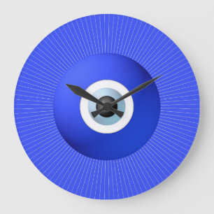 Reloj Redondo Grande Talismán protege contra los ojos malvados