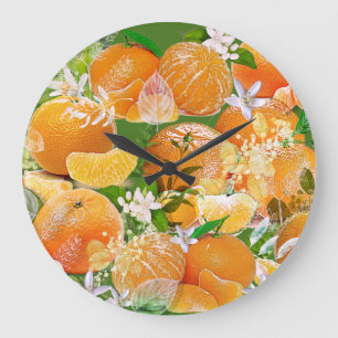 Reloj Redondo Grande Tangerine Dreams