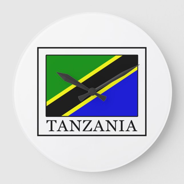 Reloj Redondo Grande Tanzania (Anverso)