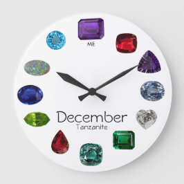 Reloj Redondo Grande Tanzanite, ésto de diciembre