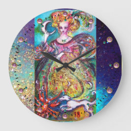 RELOJ REDONDO GRANDE TAROS DE LAS SOMBRAS PERDIDAS Y LA DAMA DE LA LUNA