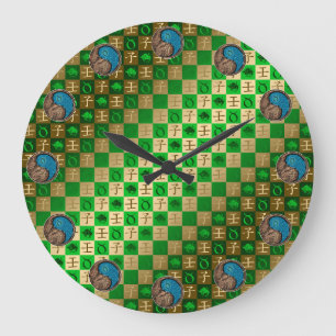 Reloj Redondo Grande Tauro y Rata de Agua