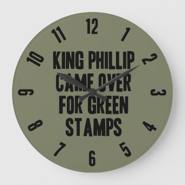 Reloj Redondo Grande Taxonomía mnemotécnica (Anverso)