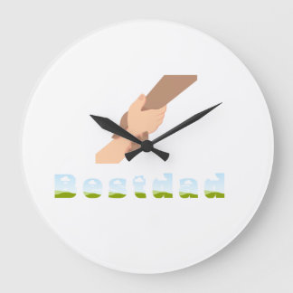 Reloj Redondo Grande Taza de café con mariposa y flores pastel capricho