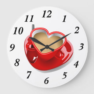 Reloj Redondo Grande Tea Love