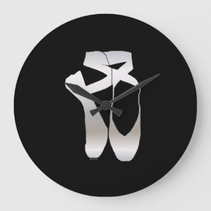 Reloj Redondo Grande Team Pointe Ballet Silhouette
