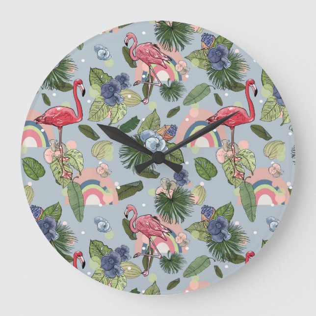 Reloj Redondo Grande Teddy Bear (Anverso)