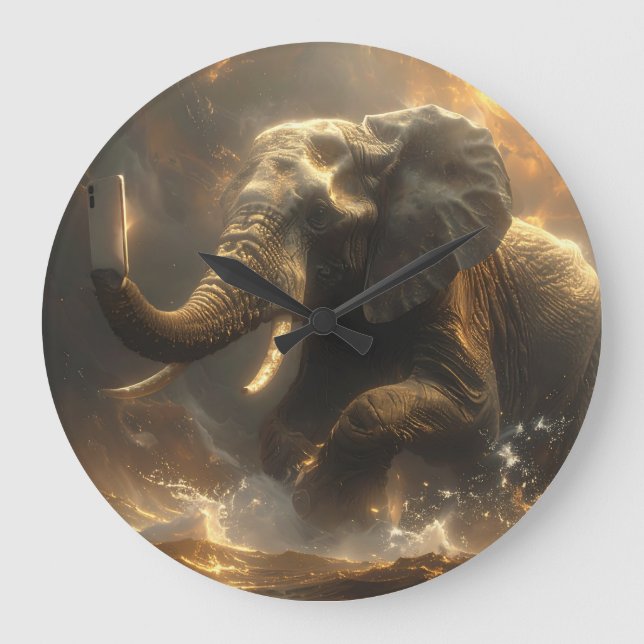 RELOJ REDONDO GRANDE TELEPHANTASTIC (Anverso)