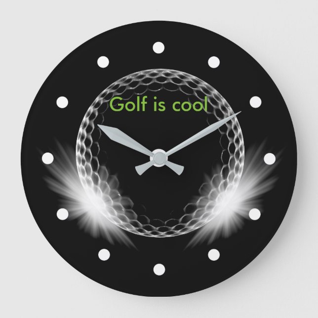 Reloj Redondo Grande Tema de golf de Guay (Anverso)