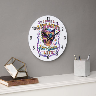 Reloj Redondo Grande Tengo Un Muy Activo...