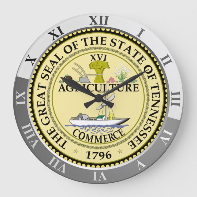 Reloj Redondo Grande Tennessee (Anverso)