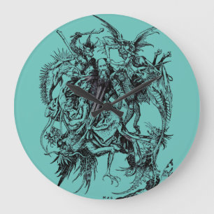 Reloj Redondo Grande Tentación de San Antonio el Grande