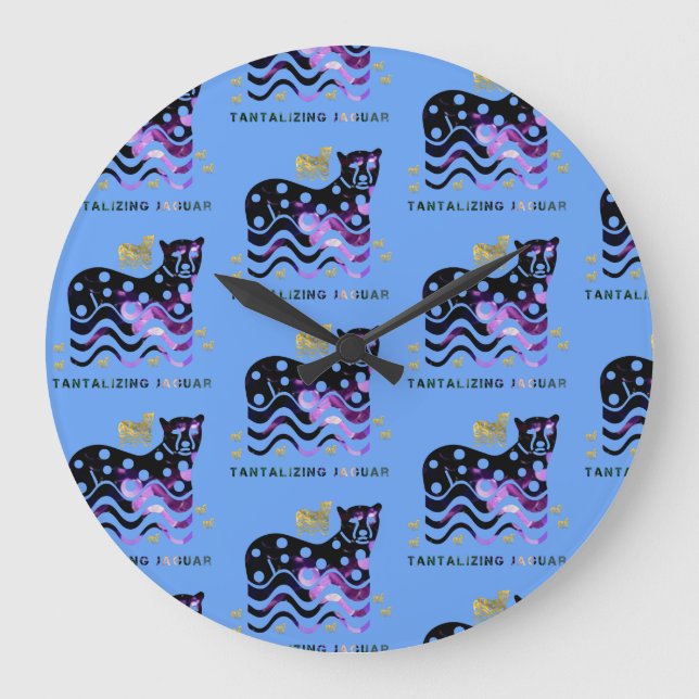 Reloj Redondo Grande tentador jaguar (Anverso)