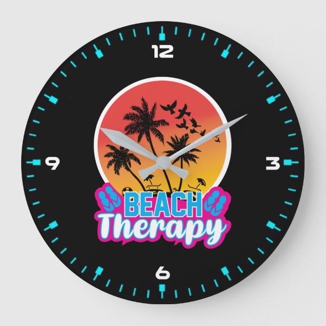 Reloj Redondo Grande Terapia de Playa-18920 (Anverso)
