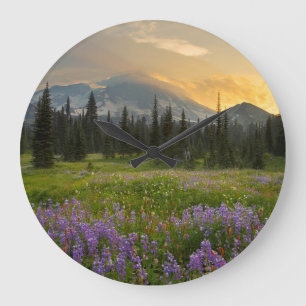 Reloj Redondo Grande Terreno de caza de Indian Henry al amanecer