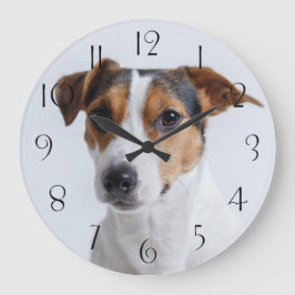 Reloj Redondo Grande Terrorista Jack Russell