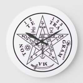 Reloj Redondo Grande Tetragrammaton