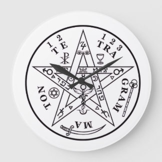 Reloj Redondo Grande Tetragrammaton