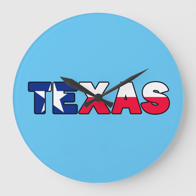 Reloj Redondo Grande Texas (Anverso)