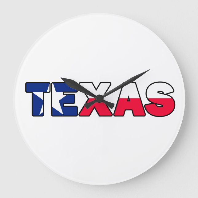 Reloj Redondo Grande Texas (Anverso)