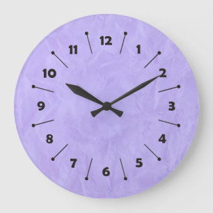 Reloj Redondo Grande TEXTURA DE DOCUMENTO DE ANTECEDENTES - violeta