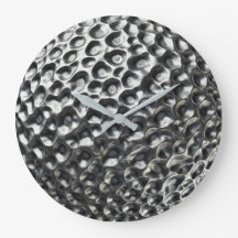 Textura moderna de la pelota de golf metálica